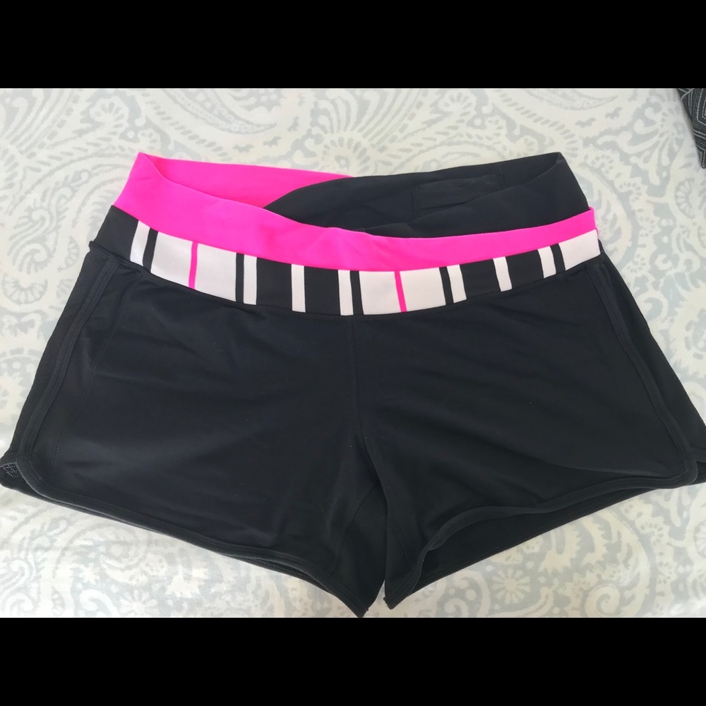 LuluLemon athletic shorts. Luon fabric